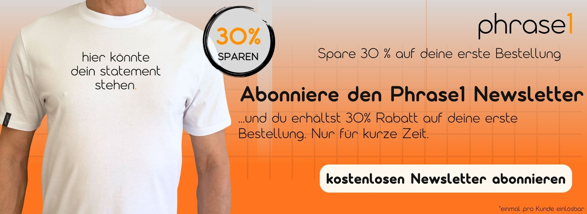 Newsletter anmelden Desktop